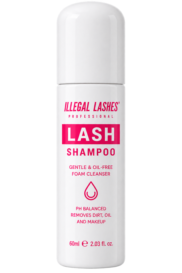 Lash Shampoo + Brush kit – Gentle Oil-Free Foam Cleanser
